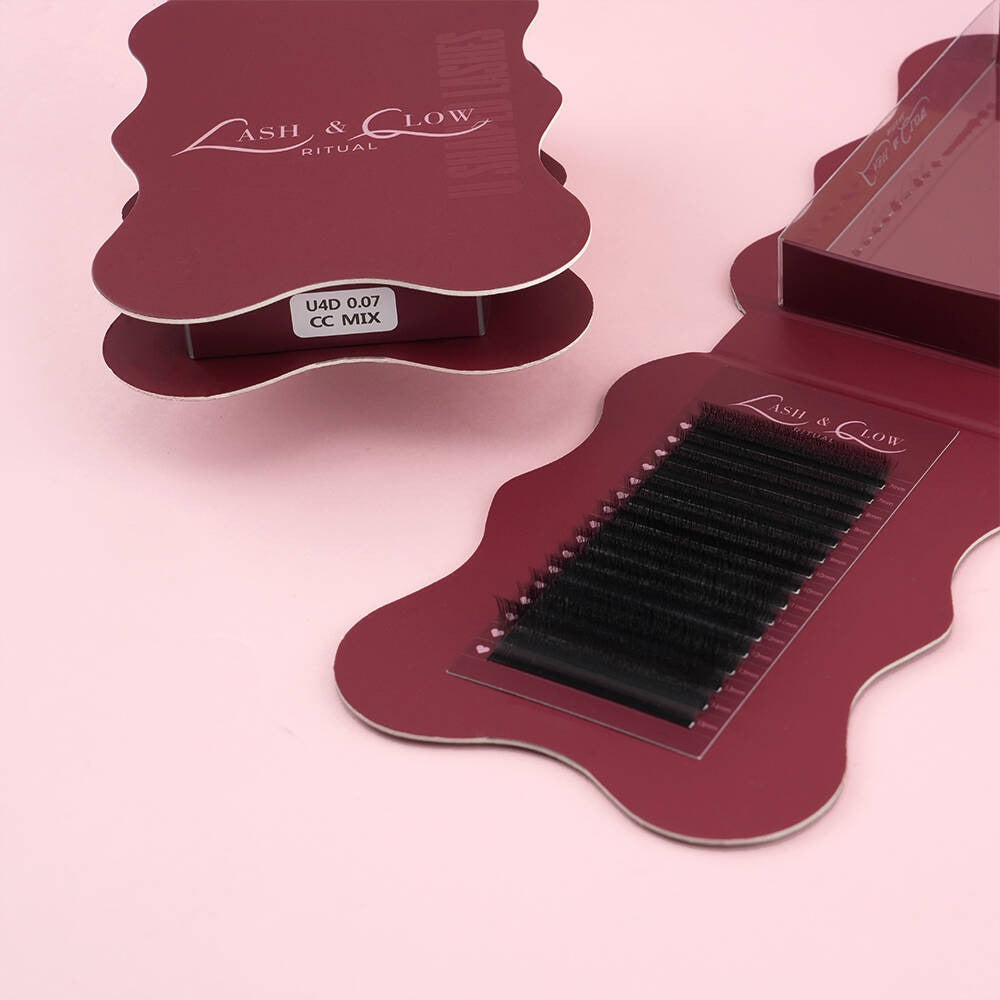 2D U SHAPED LASHES ~ LASH PAD 16 LINES