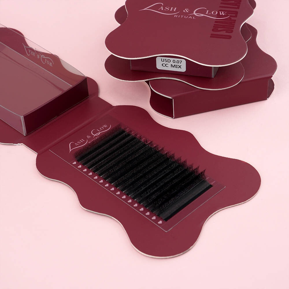 2D U SHAPED LASHES ~ LASH PAD 16 LINES