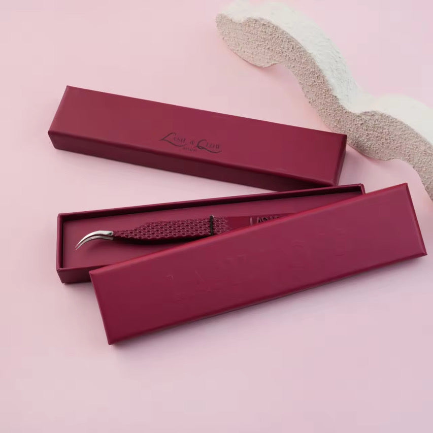 Lash Boss Combo ~ Professional Fiber Tip Tweezers Combo for Technological Fibers