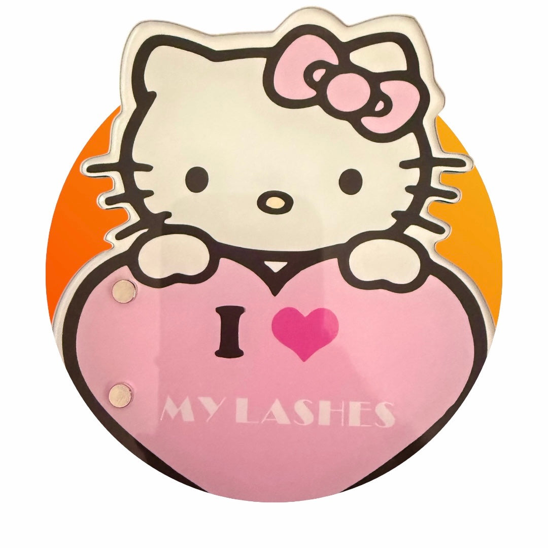 I <3 Lashes Kitty Lash Plate