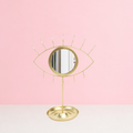 Golden Eye Jewelry Organizer & Vanity Mirror