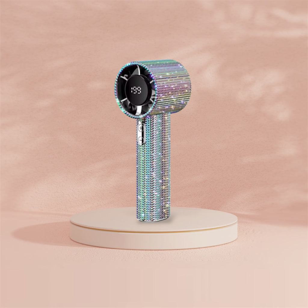 Luxury Crystal Fan